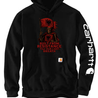 Carhartt CTK288 midweight hooded sweatshirt with logo and front pocket