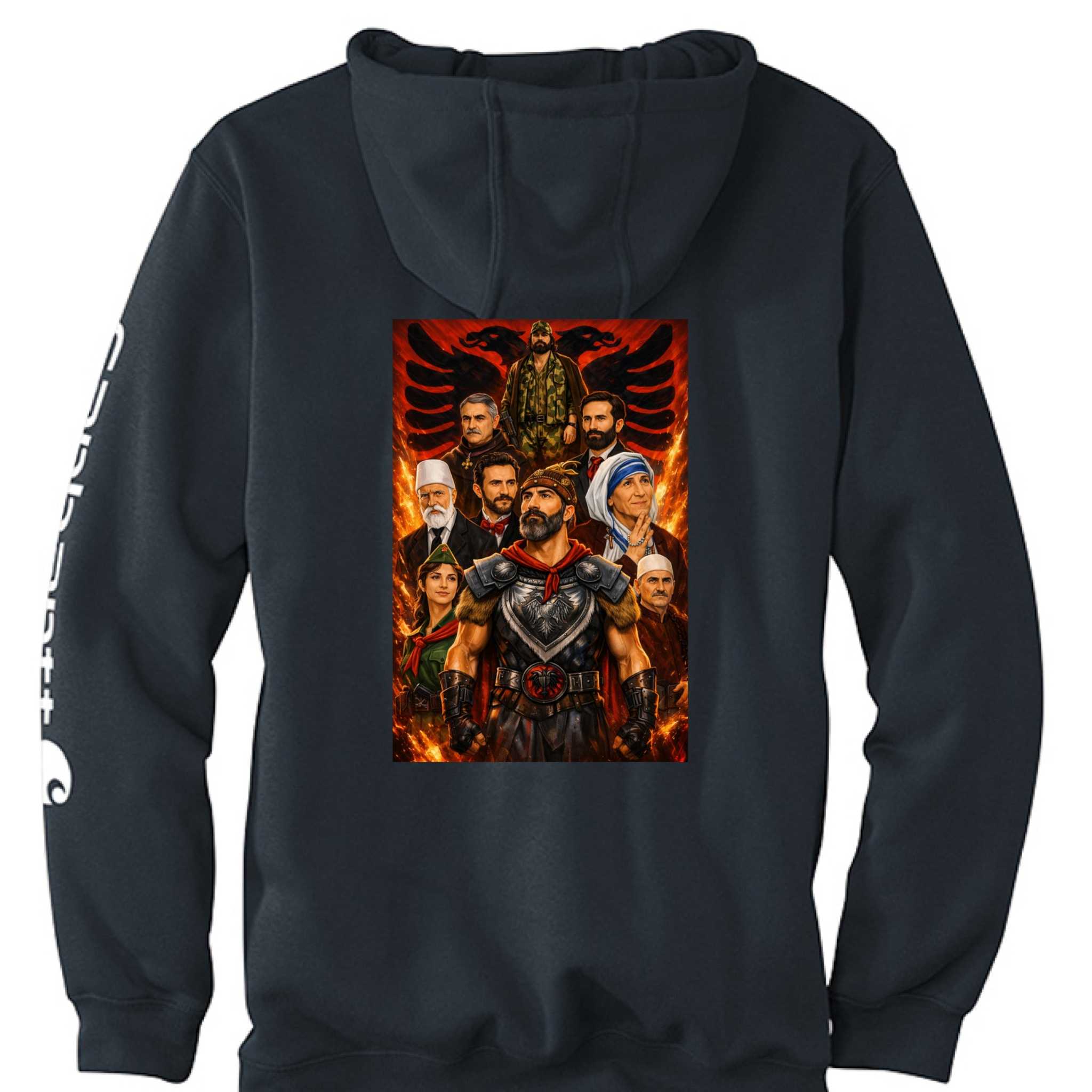 Carhartt CTK288 Martini hoodie with logo, midweight cotton-polyester blend, front pocket, and three-piece hood