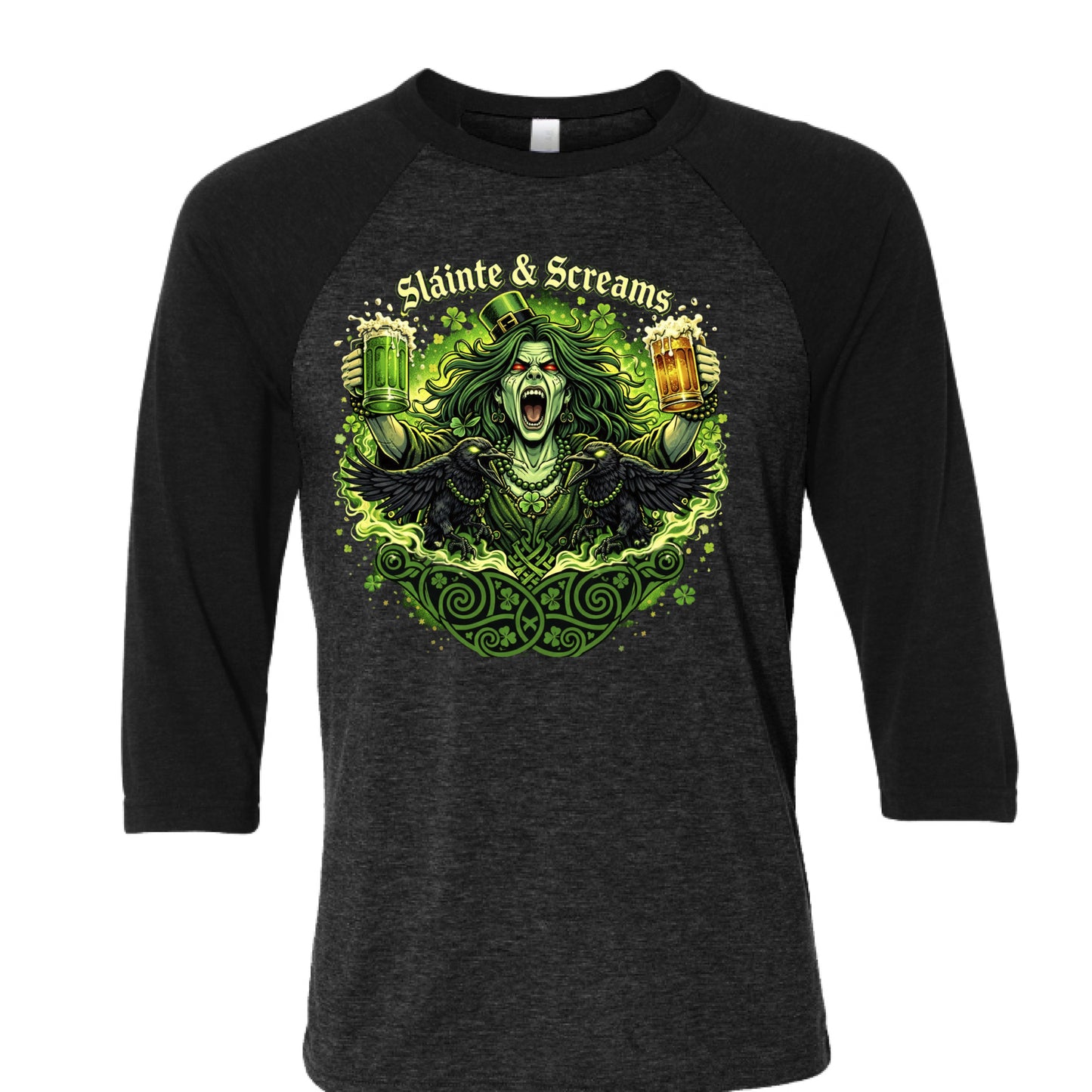 Black Heather/ Black - FRONT