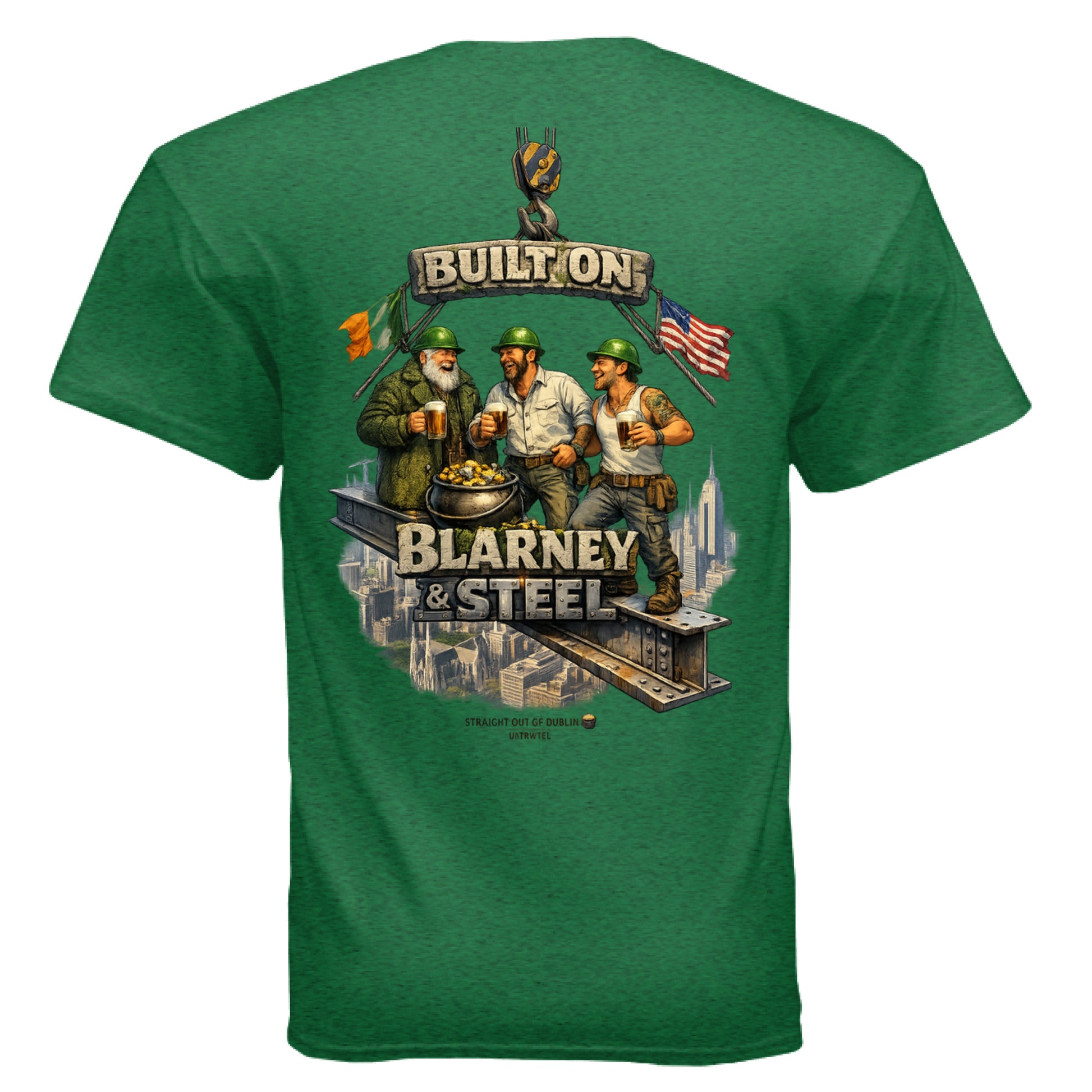 ANTIQUE IRISH GREEN - BACK