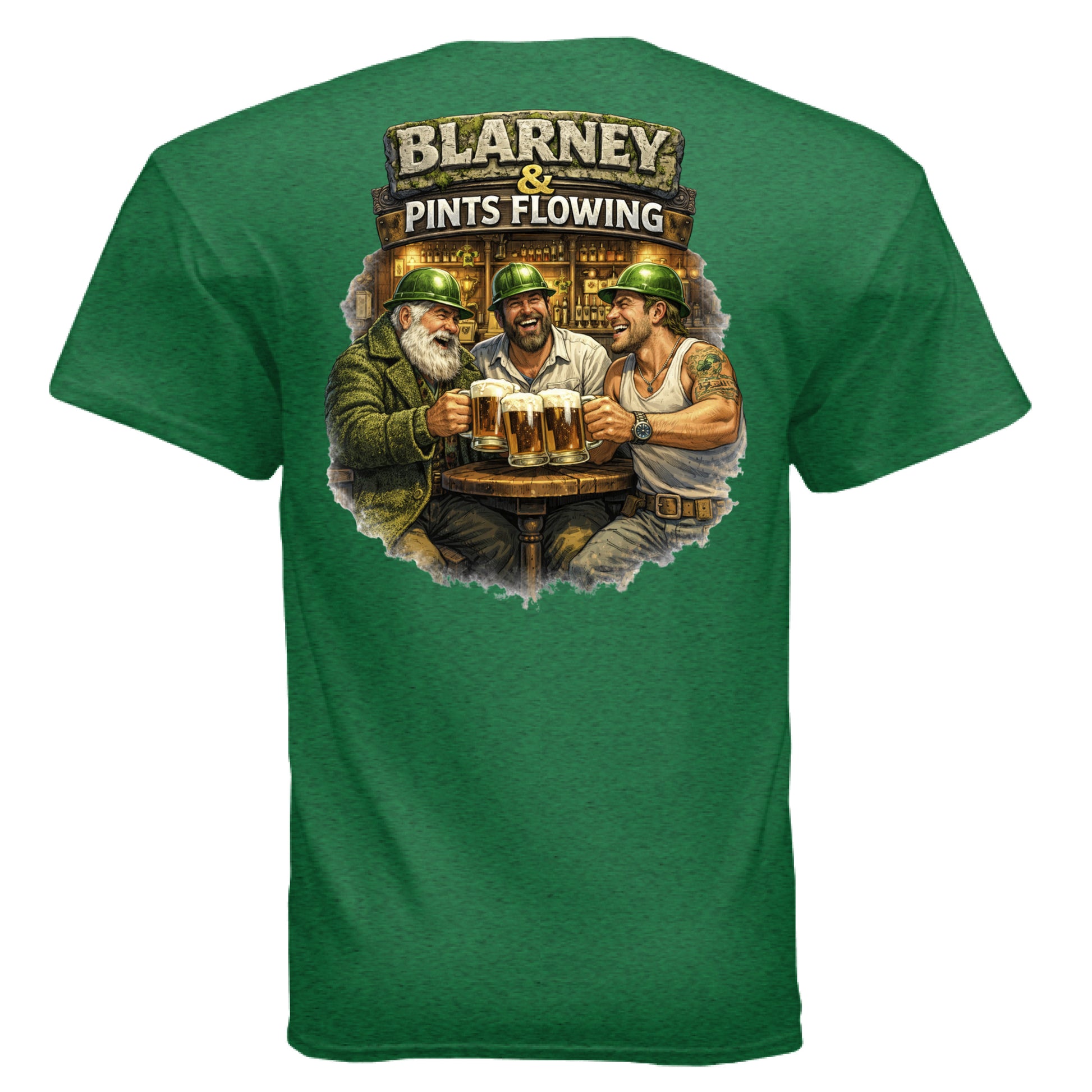 ANTIQUE IRISH GREEN - BACK