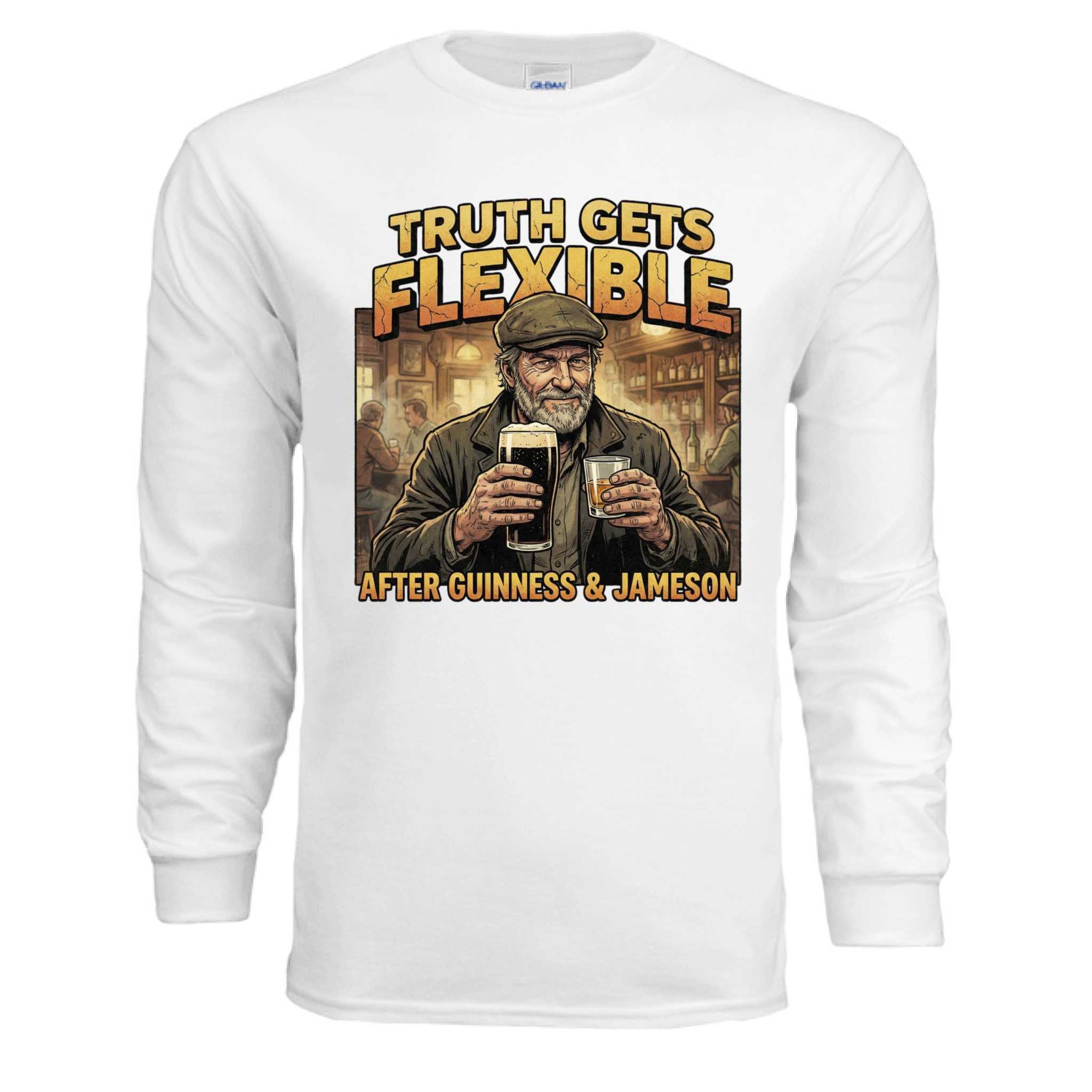 Gildan G240 Adult Ultra Cotton long sleeve T-shirt in ash grey with ribbed cuffs and classic fit