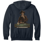 Carhartt CTK122 midweight hooded sweatshirt with zip front and pockets