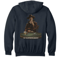 Carhartt CTK122 midweight hooded sweatshirt with zip front and pockets