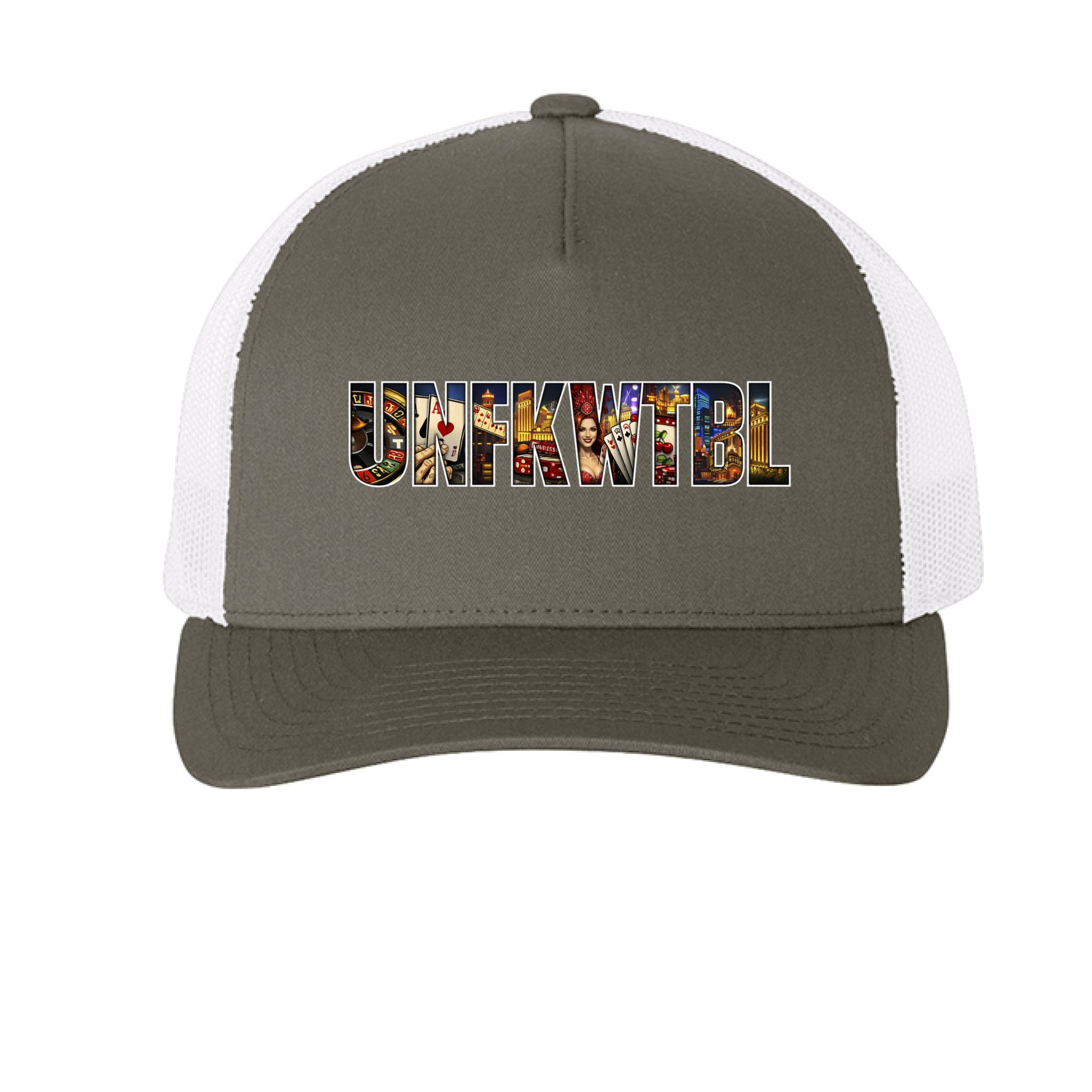 Charcoal/ White - FRONT