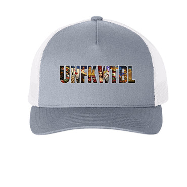 Heather/ White - FRONT