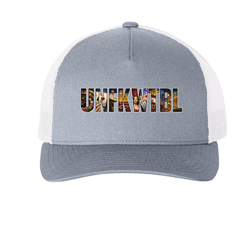 Heather/ White - FRONT