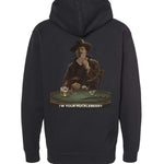 Independent Trading Co. IND4000Z full-zip hooded sweatshirt with fleece lining and double needle stitching