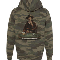 Independent Trading Co. IND4000Z full-zip hooded sweatshirt with fleece lining and durable stitching