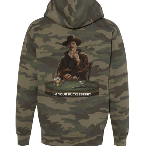 Independent Trading Co. IND4000Z full-zip hooded sweatshirt with fleece lining and generous fit