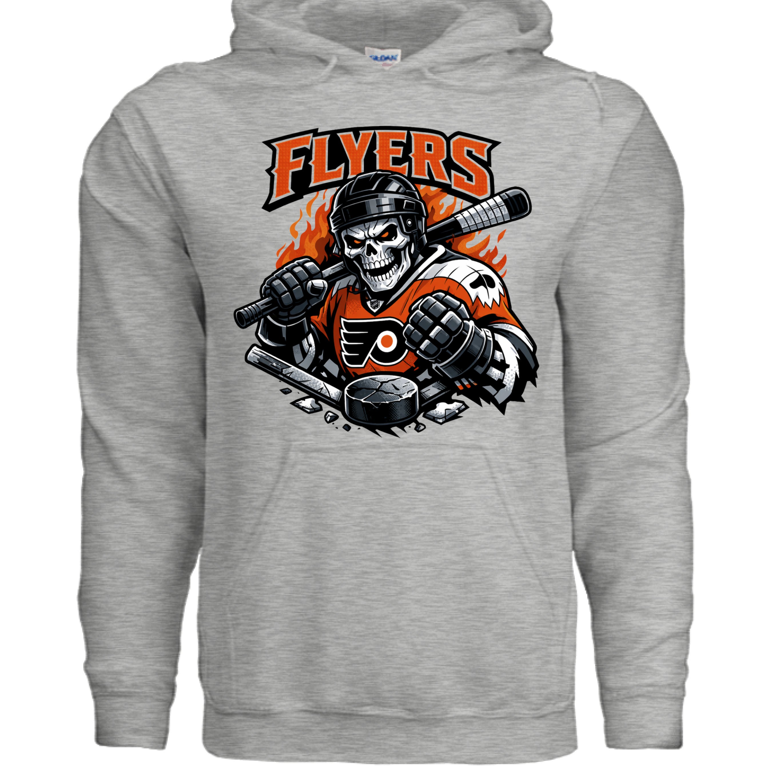 Philadelphia Flyers Retro Hockey Hoodie - UNFKWTBL COMPANY INC
