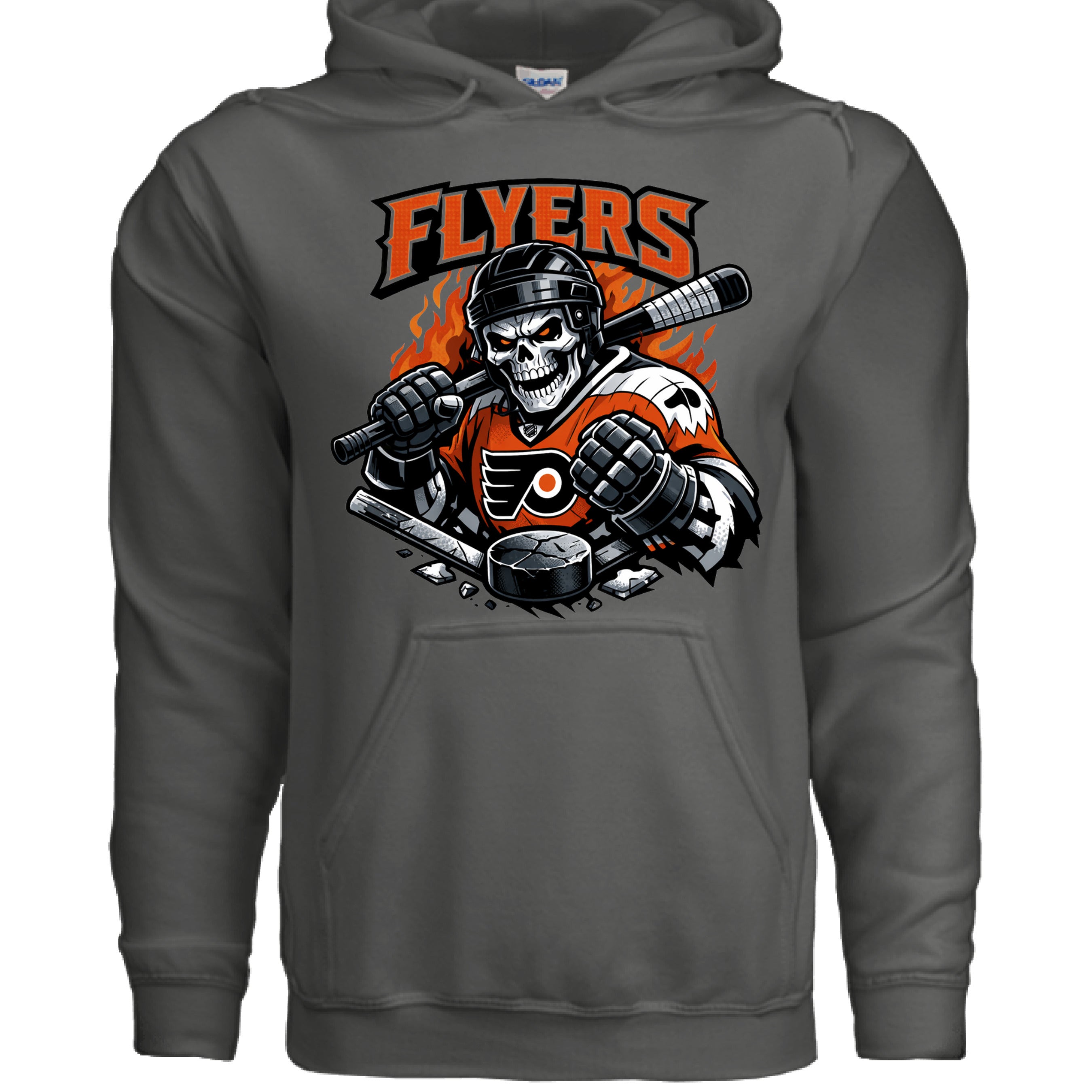 Philadelphia Flyers Retro Hockey Hoodie - UNFKWTBL COMPANY INC